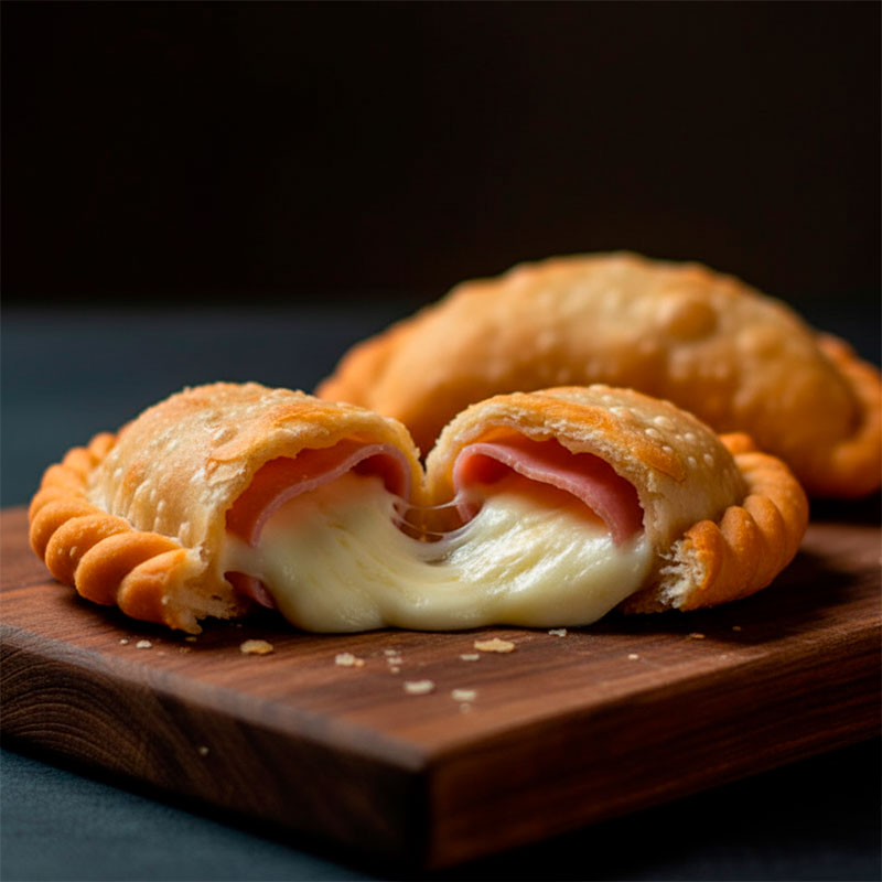 Empanada de Jamón y Queso